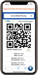 smart health card washington|washington state verify card.